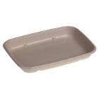 Tray 600ml L230xW165xH30mm bagasse biodegradable biocoated product photo