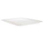 Lid Cambro L26.21xW31.18xH1.85cm polypropylene with gasket ready for canteen product photo