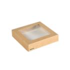 L&aring;g Viking Biopark 1200ml L14xB14xH2.9cm Pap/PLA med vindue Brun product photo