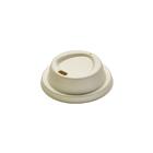 Drinking lid Bagasse &Oslash;80xH25mm For coffee cup Natural product photo