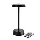 Lamp LED Nour L26.3xW11.9cm with remote control Black product photo