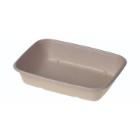Tray 900ml L230xW165xH47mm Bagasse Biocoated Biodegradable Nature product photo