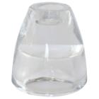 Candlestick 2-in-1 &Oslash;7xH7.5cm For Tealights/Candlelights Clear product photo