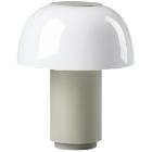 Lamp LED Zone Harvest Moon Ø18xH22cm Warm Grey/White product photo