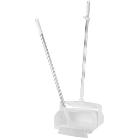 Dustpan set closable with broom 350 mm Medium White product photo