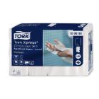H&aring;ndkl&aelig;deark Tork Premium H2 M-Fold 2-lag kompr. L32xB21.2xD8cm Nyfiber Hvid product photo