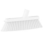 Dustpan broom with angled thread 250mm Medium white product photo