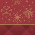 Serviet Duni 3-lag 33x33cm Rhombus Bordeaux product photo
