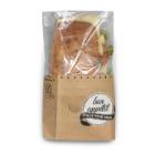 Sandwichpose Str. XL L13xW28xH13cm Papir/PET Brown/Klar product photo