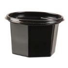 Dressingb&aelig;ger Catersource 75 ml &Oslash;68x43 mm APET Sort product photo