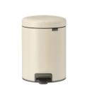 Pedalspand Brabantia Newlcon 5 ltr St&aring;l/Plast Soft Beige product photo