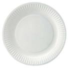 Cardboard plate Catersource &Oslash;18xH1cm Cardboard FSC White product photo
