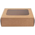 &AElig;ske L240xB164xH765mm Pap/Plast Brun Med PLA rude product photo