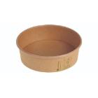Salad bowl Naturesse 500ml &Oslash;150xH30mm cardobard/PLA Brun product photo