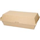 Takeaway Boks Rektangulær L225xB130xH77mm Pap Brun product photo