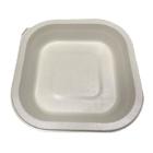 Tray 1-Compartment 672ml Square L180xW180xH36mm Cardboard Natural product photo