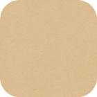 Kopunderlag Natural brown L85xB85 Papir Brun product photo
