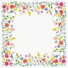 Table Cover Slipcover Bio Dunicel Flowy Meadow 84 x 84cm Floret product photo