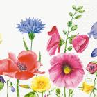 Serviet Duni Flowy Meadow 33 x 33cm 3-lags Floret product photo