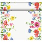 Place setting runner Bio Dunicel T&ecirc;te-&agrave;-T&ecirc;te Flowy Meadow W0.4xL24m Floret product photo