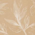 Serviet Duni Leaves Natural 33 x 33cm 3-lags Beige product photo