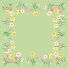 Dug stikdug Bio Dunicel Spring Melody 84 x 84cm Floret product photo