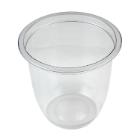 Plastic cup round 300 ml &Oslash;95xH53mm PET clear product photo