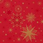 Napkin Duni 24 x 24 cm 3-layer Stargazing Red product photo