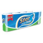 Toilet Paper Star Trio Round 40g 3-ply &Oslash;10.6cm L9.2m x W13.3cm Virgin Fiber With product photo