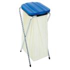 Affaldsstativ Maxifix 1 100ltr L360xB420xH820mm med L&aring;g Bl&aring; Sammenklappelig product photo