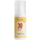 Sunscreen Spray Derma Sun Spray SPF 30 150ml Nordic Swan Ecolabel/AllergyCertifi product photo