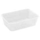 Bakke 750 ml 175 x 120 x 52 mm nudelbakke til mikroovn PP klar product photo