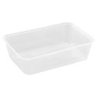 Bakke 650 ml L175 x B120 x H45 mm Nudelbakke til Mikroovn PP Transparent product photo