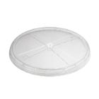Plastic Lid K5321-1 &Oslash;330x22.7mm Low Model APET for &Oslash;321 Pizza/Tapas Trays Clear product photo