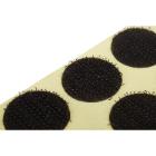 Attachment Points Velcro Dots 40 pcs Black for fastening mops/cloths to mop fram product photo