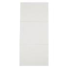 H&aring;ndkl&aelig;de Engangs Airlaid 3-fold 58x26cm Hvid til aft&oslash;rring af kroppen product photo