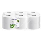 Toilet Paper Jumbo Eco 180 2-ply W8.9 cm × L180 m Ecolabel Recycled Fibre with C product photo