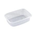 Square salad cup 20-125, 125/150 ml, 108&times;82&times;24.5 mm, PP, Clear product photo