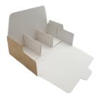 Cake box 258 &times; 110 &times; 70 mm Cardboard Brown product photo
