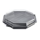 Multibox Octaview 1-compartment 230&times;230&times;50mm with Lid PS Black/Clear product photo
