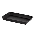 Tray Contrast Slim Small 500ml L221 &times; W138 &times; H24 mm 1 Comp. Cardboard/PE Black product photo