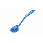 Washing-up brush medium with scraper edge blue product photo