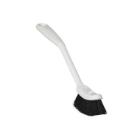 Washing-up brush medium narrow plastic white product photo
