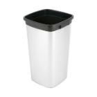 Waste container Iris 60 ltr 39x39x70 cm Square Plastic Metal finish product photo