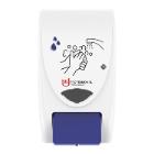 Dispenser Cleanse Hands manual plastic white/blue for 2ltr cartridge product photo