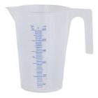 Measuring cup 0.5 ltr Open handle Soft plastic PP product photo