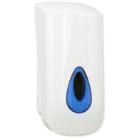 Dispenser Manuel Modular Standard 900ml Plast uden Logo Hvid til cremes&aelig;be product photo