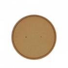 Round lid &Oslash;168mm Cardboard Brown for Salad tray 1090 ml product photo