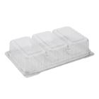 Sm&oslash;rrebr&oslash;dsbakke 3-rum 240x147x45 mm RPET Klar product photo
