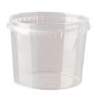 Plastic cup 800 ml &Oslash;122xH97 mm Round PP Clear product photo